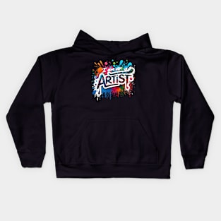 I Am an Artist Kids Hoodie